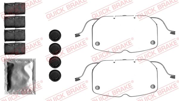 QUICK BRAKE Lisakomplekt, ketaspiduriklotsid 109-1792